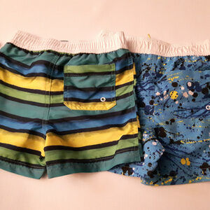 Boys Swim Trunks 18-24 Months 2 Pairs